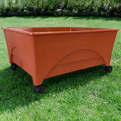 City Pickers Raised Planter Bed Terra Cotta 24